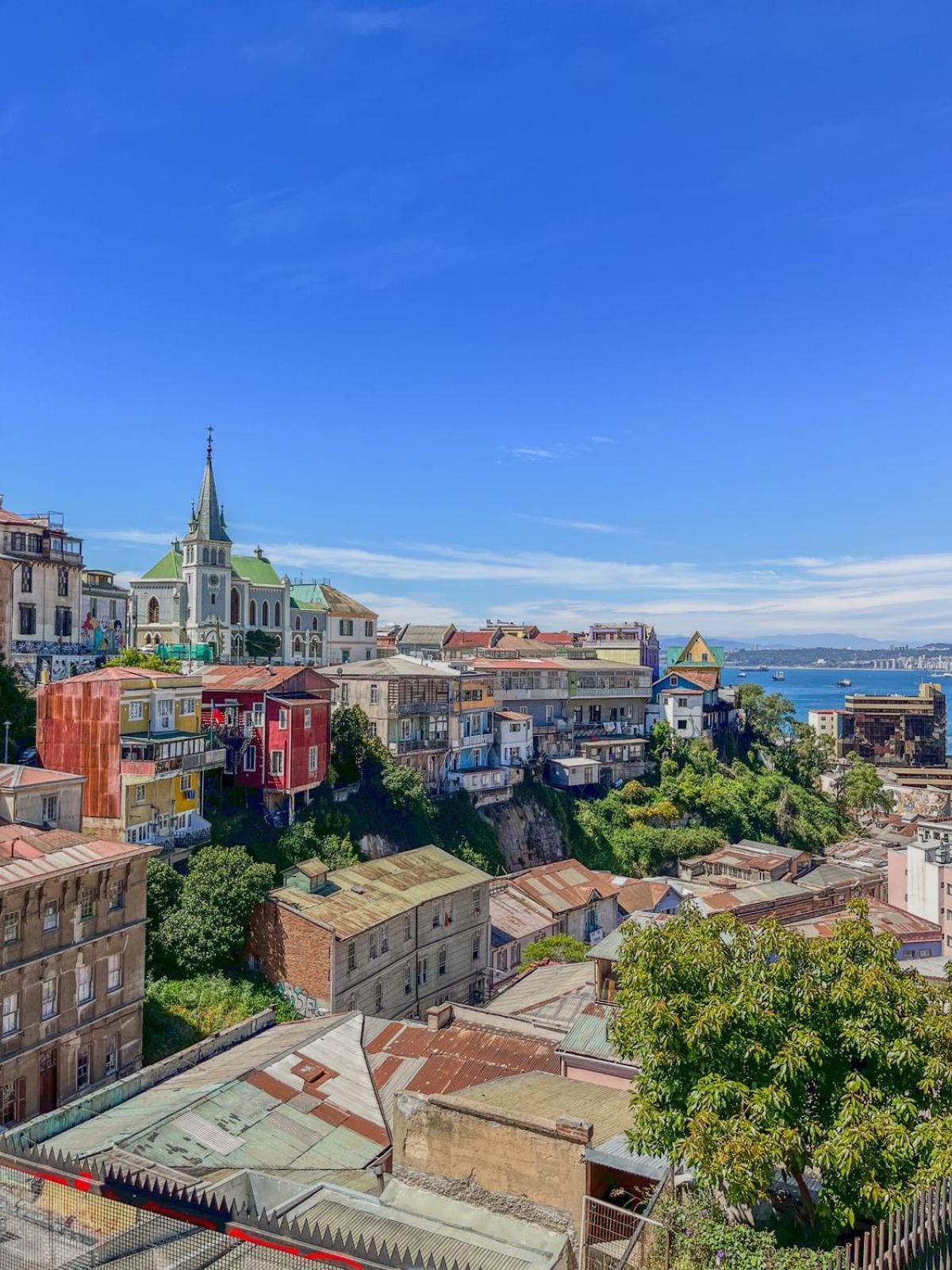 Lemuria Hostel Valparaíso Buitenkant foto