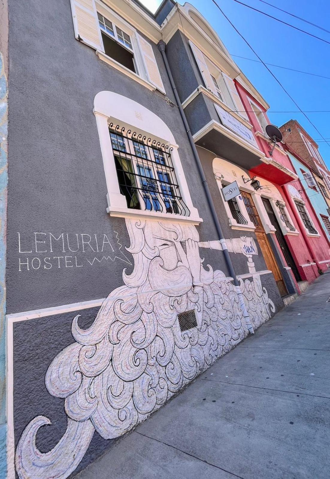 Lemuria Hostel Valparaíso Buitenkant foto