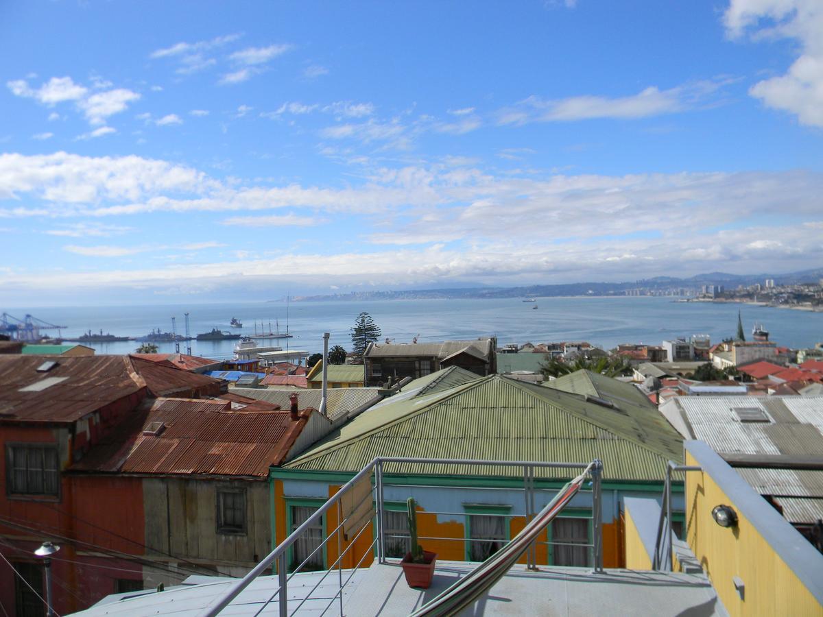 Lemuria Hostel Valparaíso Buitenkant foto