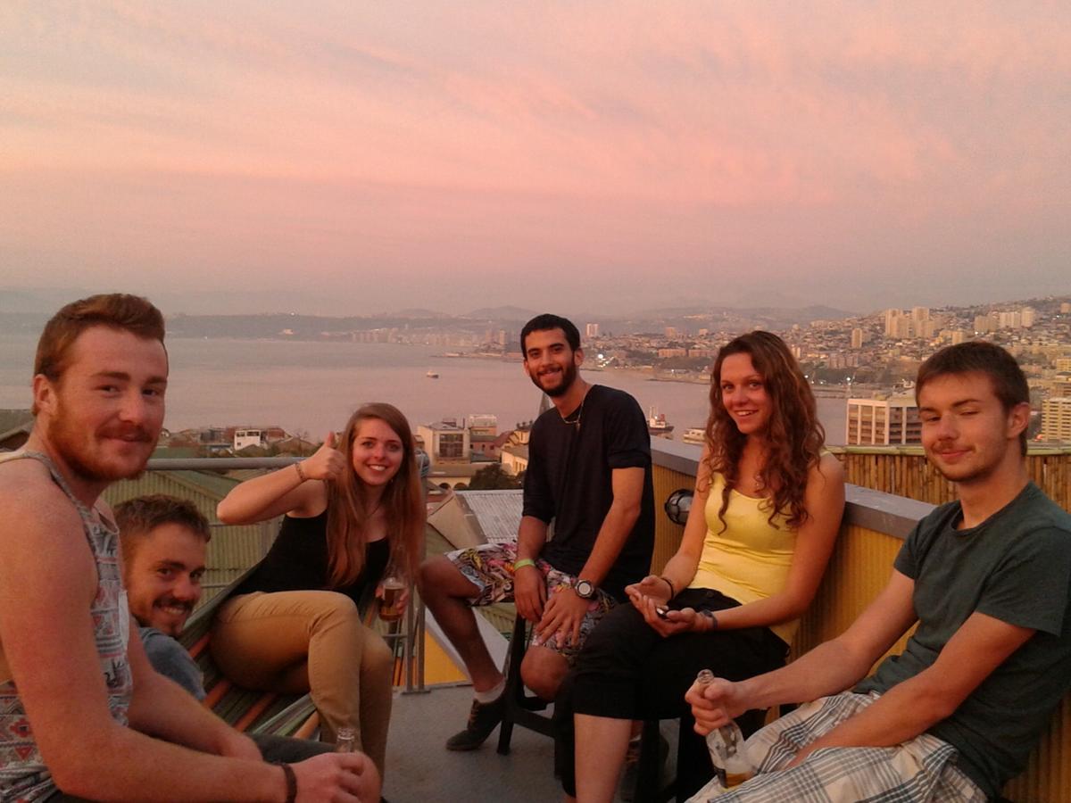 Lemuria Hostel Valparaíso Buitenkant foto