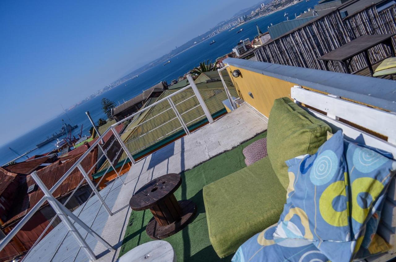 Lemuria Hostel Valparaíso Buitenkant foto