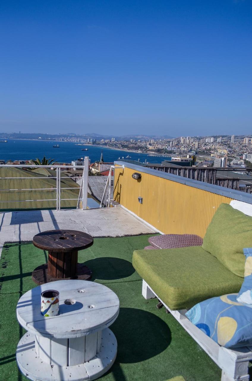 Lemuria Hostel Valparaíso Buitenkant foto
